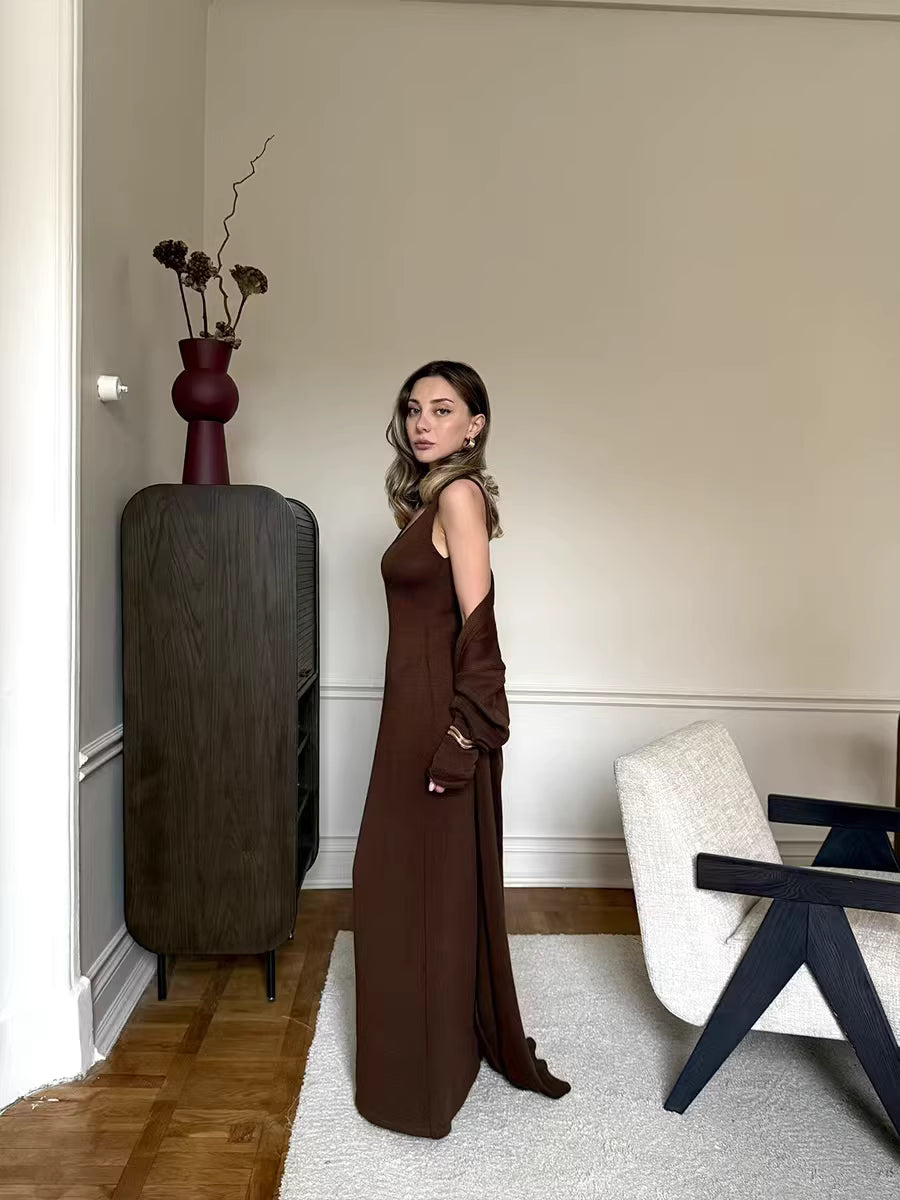 Knitted Maxi Set