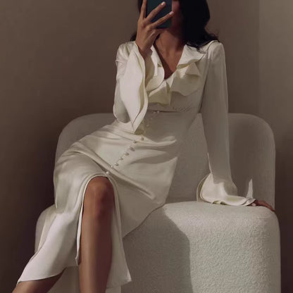 Timeless Elegance Midi Dress