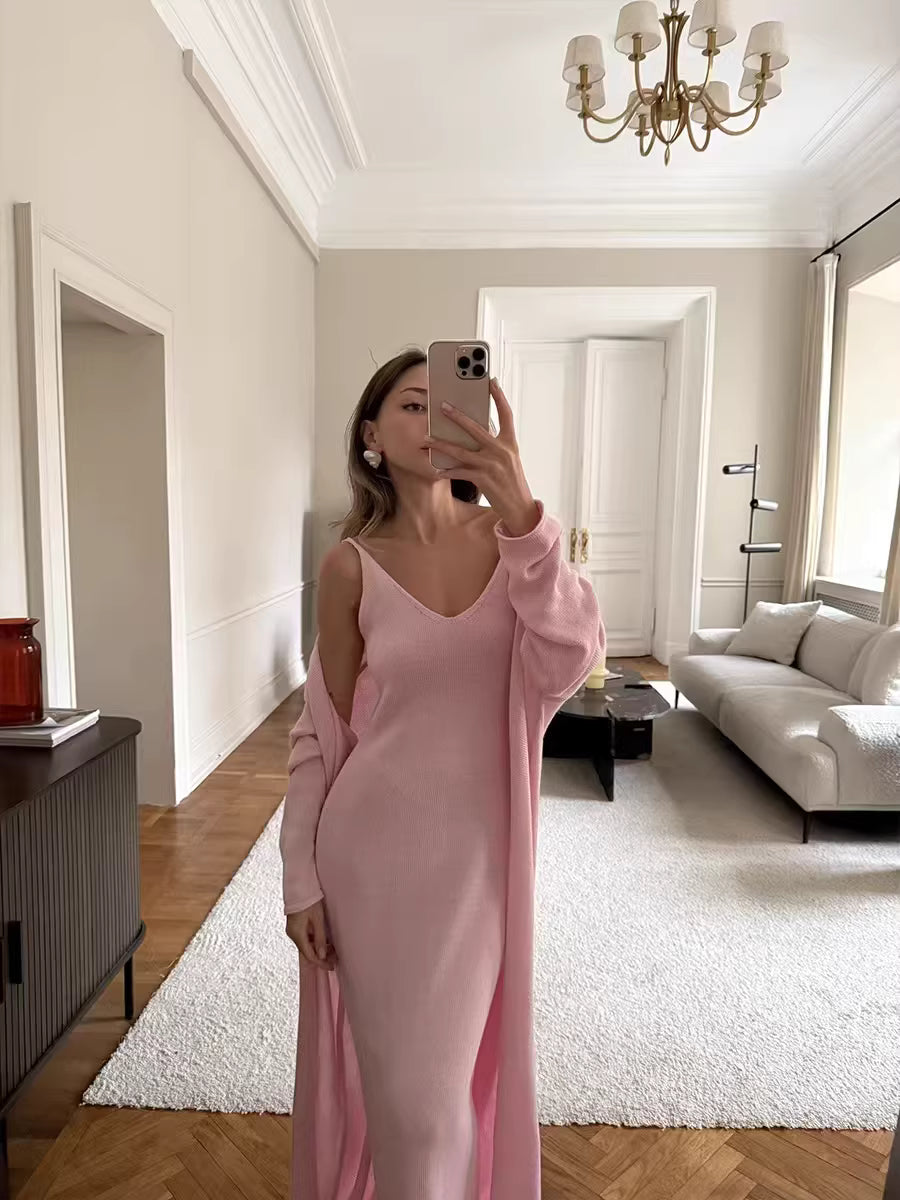 Knitted Maxi Set
