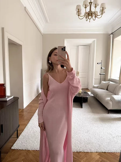 Knitted Maxi Set