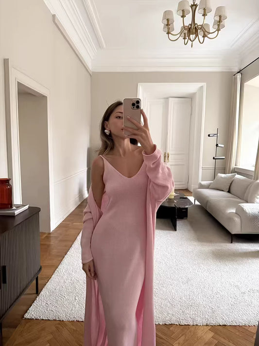 Knitted Maxi Set