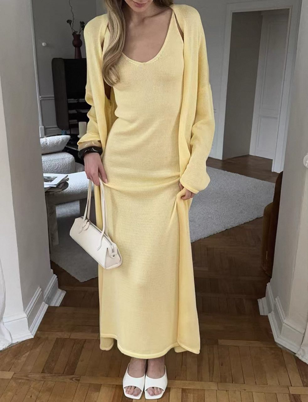 Knitted Maxi Set