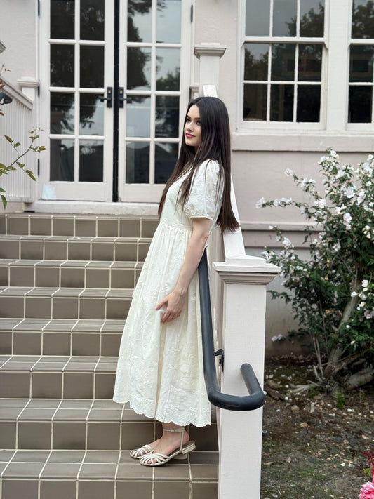 Romantic Embroidered Dress