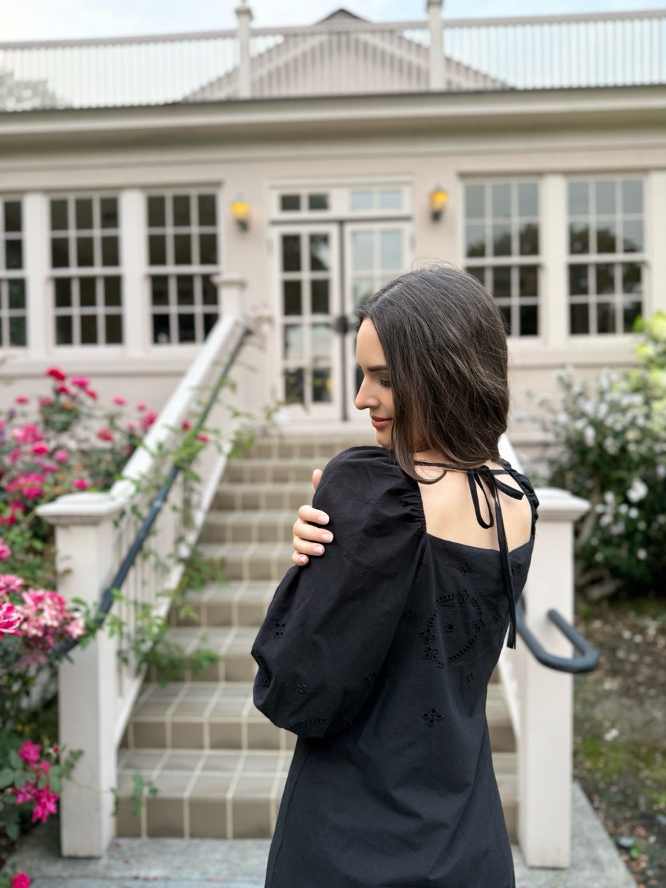 Vintage-Inspired Embroidered Dress