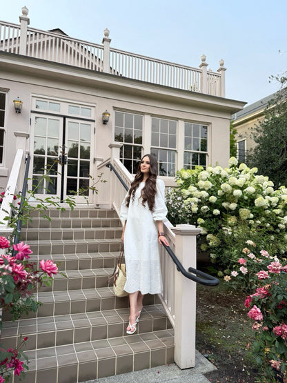 Vintage-Inspired Embroidered Dress