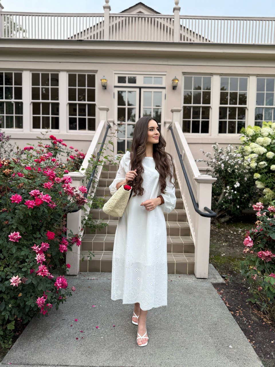 Vintage-Inspired Embroidered Dress