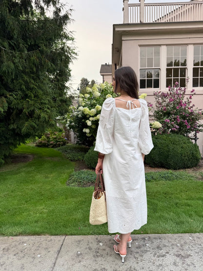 Vintage-Inspired Embroidered Dress