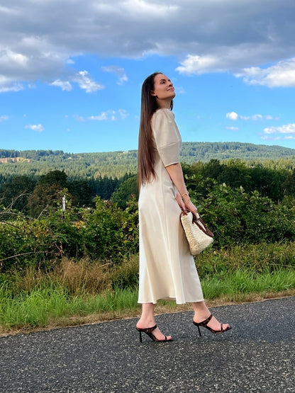Natural Blend Maxi Dress