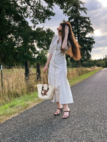 Natural Blend Maxi Dress