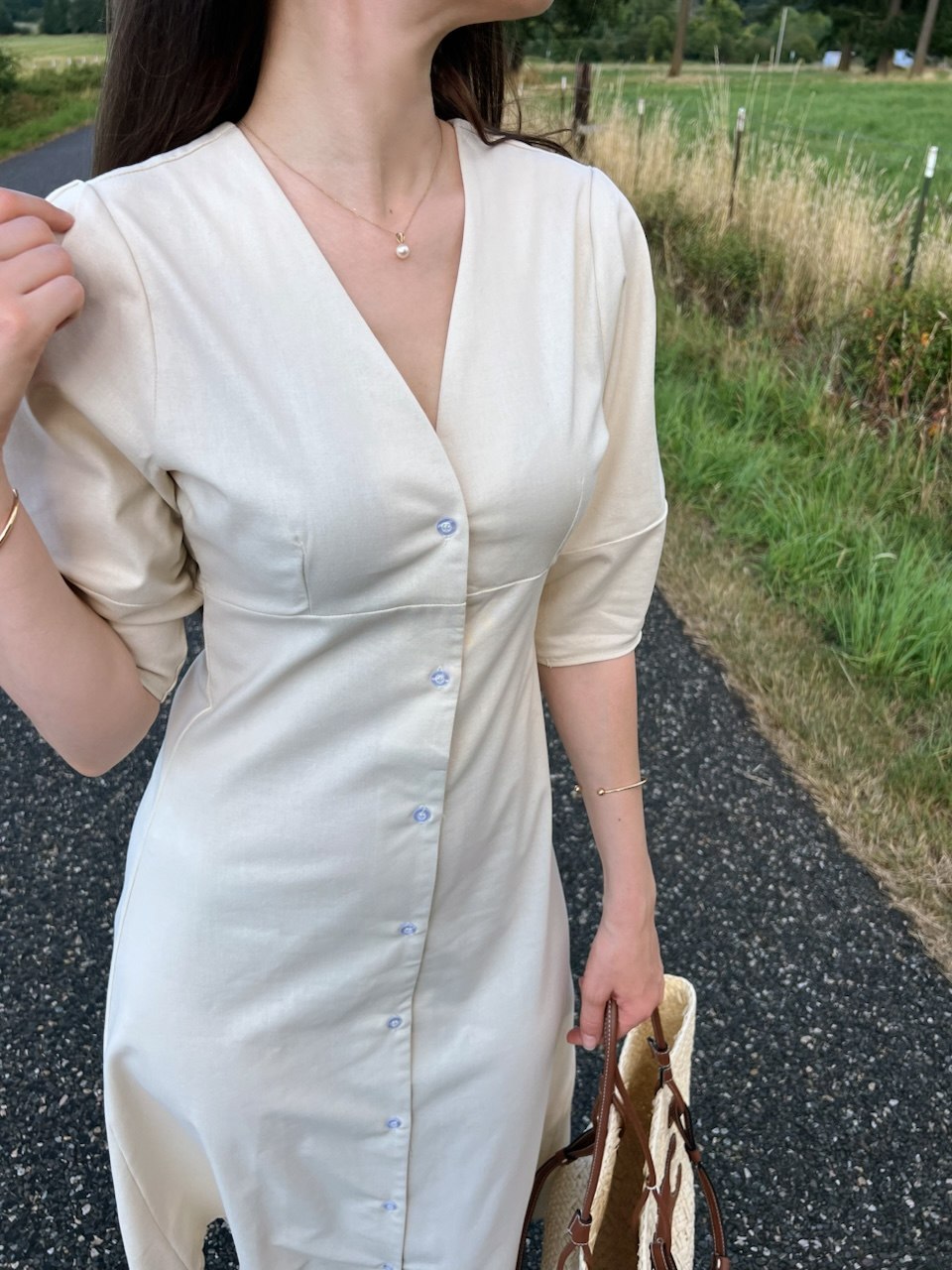 Natural Blend Maxi Dress