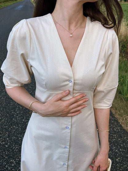 Natural Blend Maxi Dress